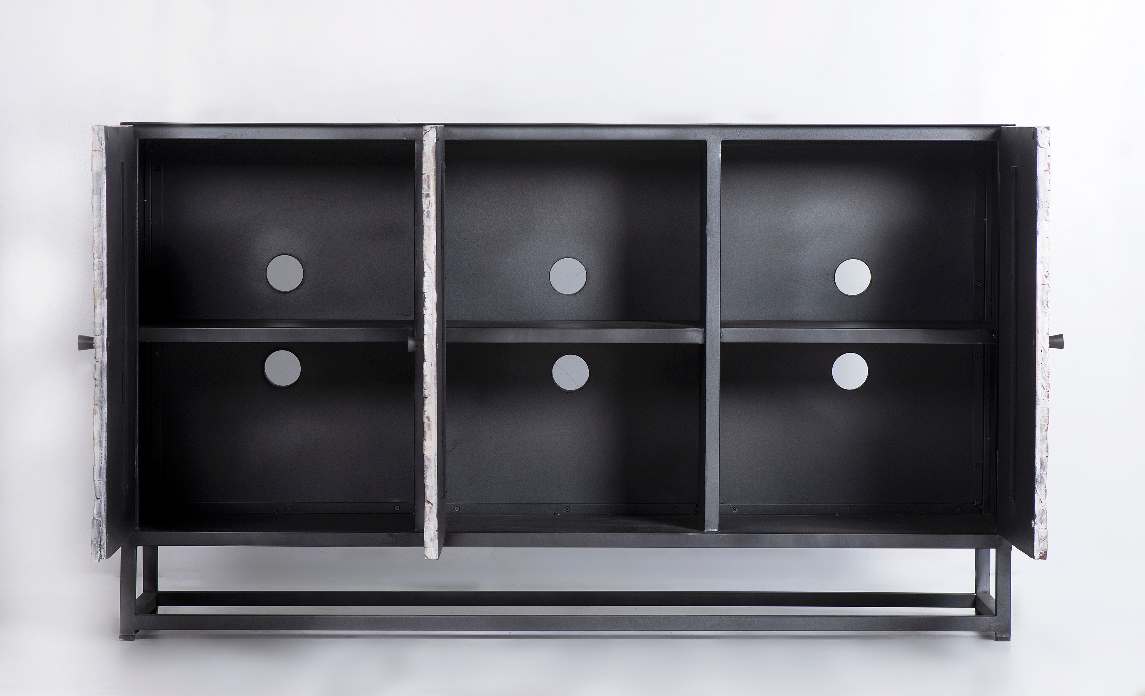 柔らかい Jofran 1929 Cabinet Accent Door 3 Plains Astral Room Living ミュージシャン